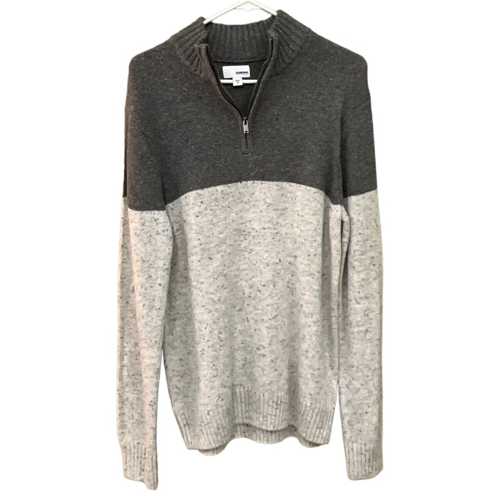Quarter zip sweater